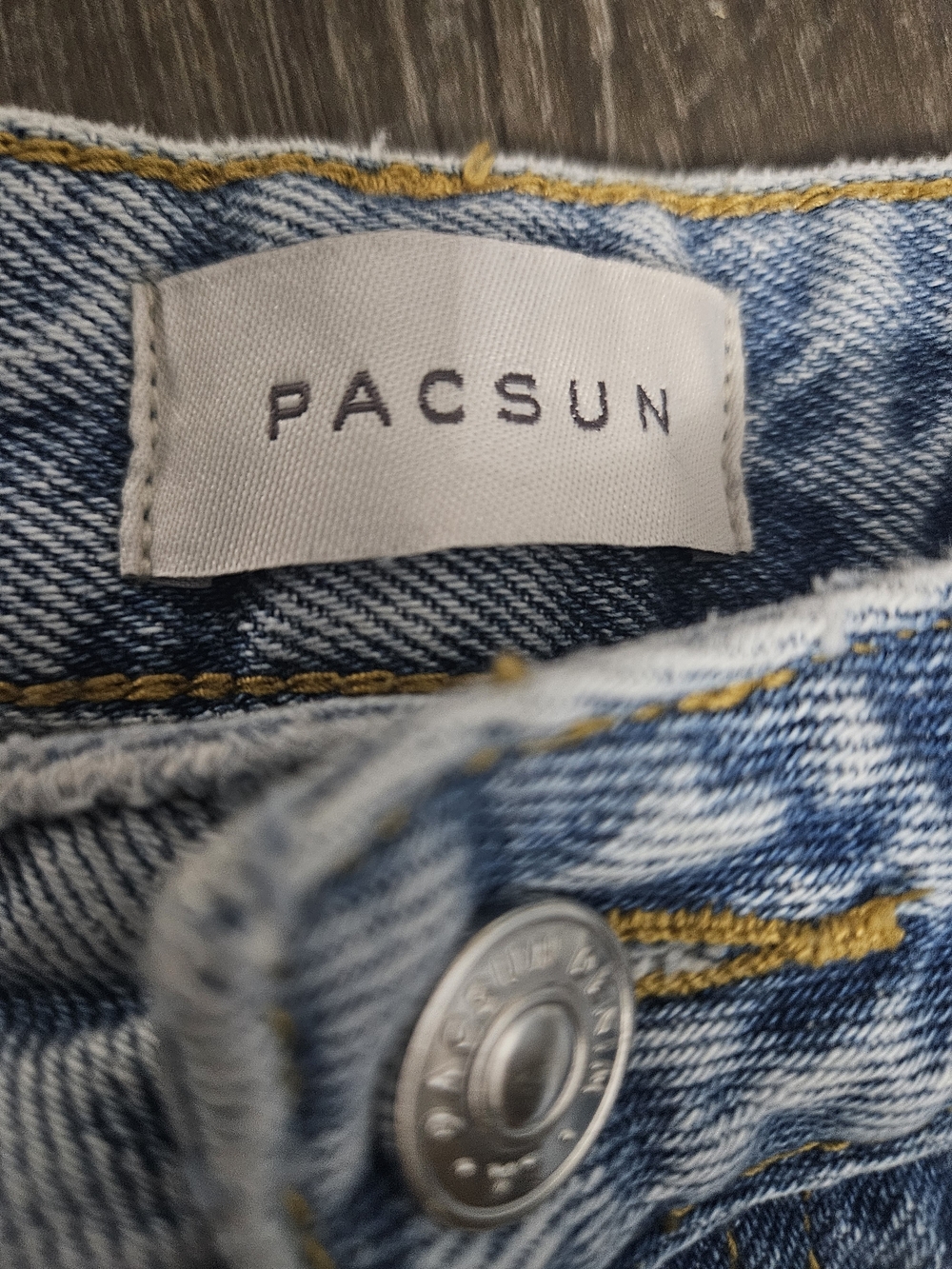 PacSun Washed High Waisted Straight Leg Distressed  90's Boyfriend Approx Size 0
